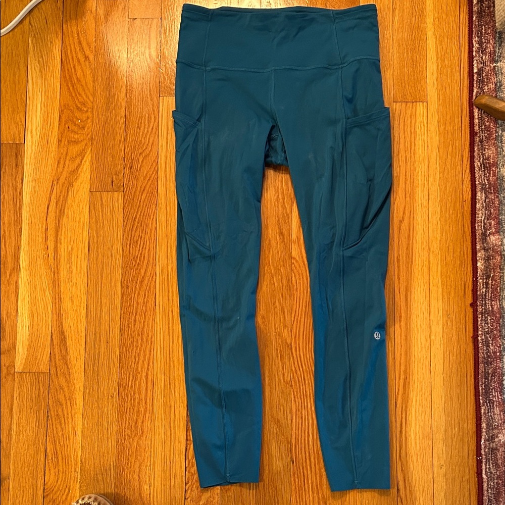 lululemon athletica Teal Leggings
